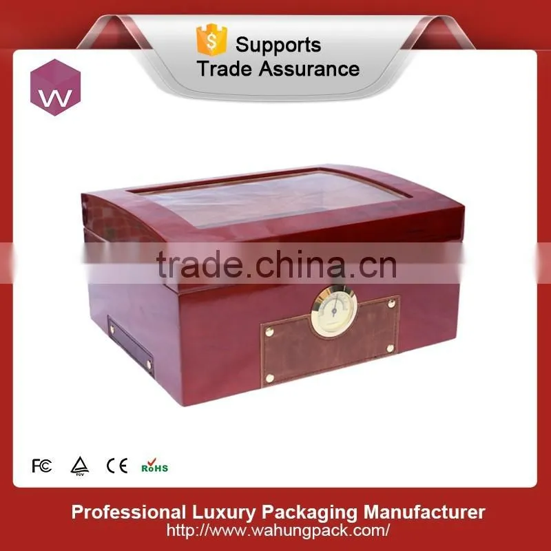 Wood cigar packing boxes OEM cigar storage box
