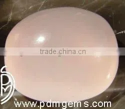 Rose Quartz Gemstone Cabochon Oval