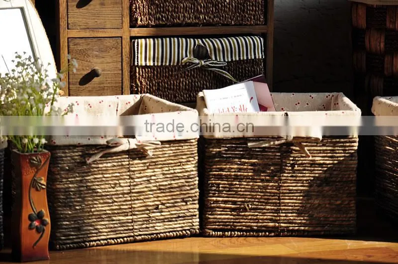 Home used / hotel ued Cheap hot sale simple woven storage baskets