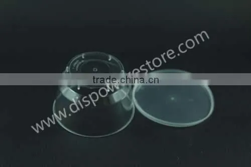 Plastic cup with lid