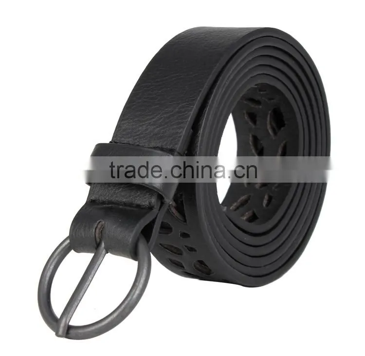 Ladys PU Leather Hollow Out Belt Fashion 2015 SWF-15062928