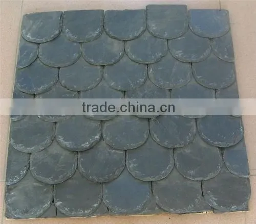 Natural stone fish scale mosaic tile