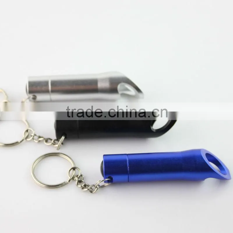 NMF 1073 9 LED Bottle Opener Aluminum Flashlight