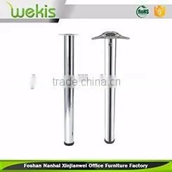 Latest design black cast iron triangle base metal table legs for sale China
