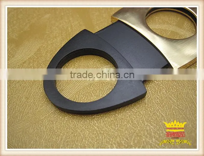Gold cigar cutter, cigar scissors