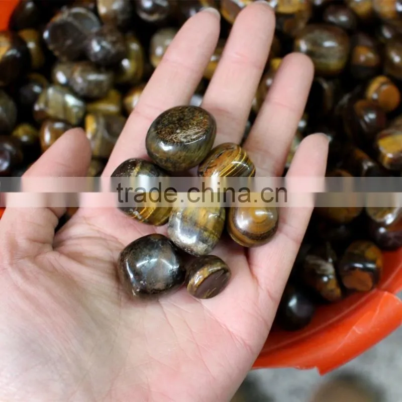 bulk natural polished tiger eye tumbled stone