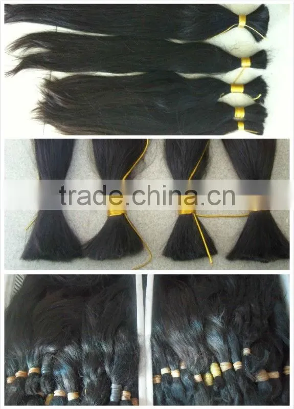 unprocessed virgin single drawn human hair extension