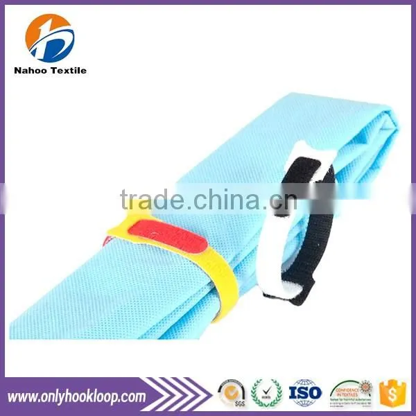 Self-locking plastic cable ties, eco-friendly medical cable ties, colored hook and loop cable ties