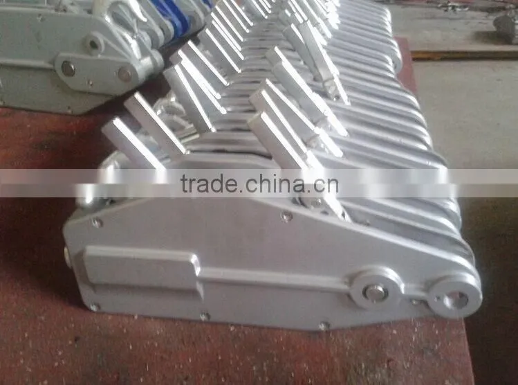 Portable 1.6 ton Aluminium alloy wire rope pulling hoist