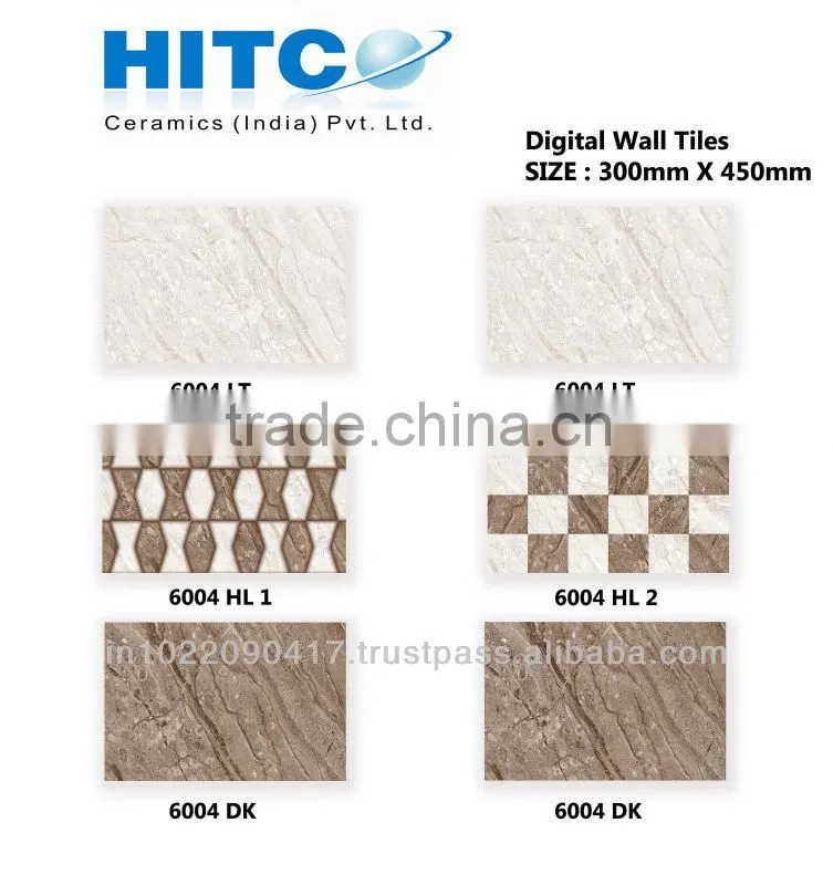 Tiles 300 X 600mm Bathroom Tiles