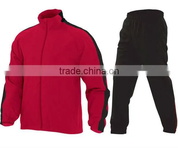 100% Woven men's track suit