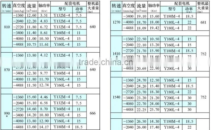 Roots Vacuum Pump