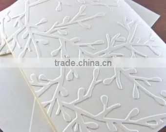 handmade greeting cards die cut and embossed