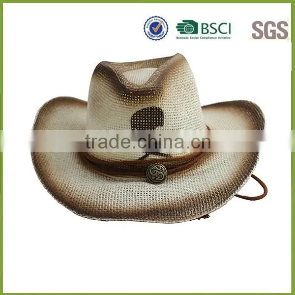 hollow out panama women foldable straw hat