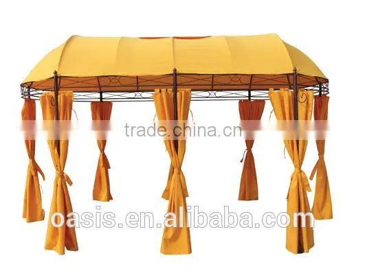Round metal of pergola