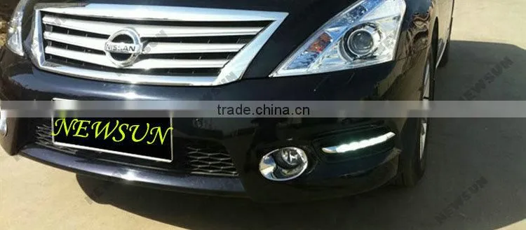 2014 NEW Waterproof for tiida 2012 High Power LED Day Time/daytime Running Light with Electrical Controlbox