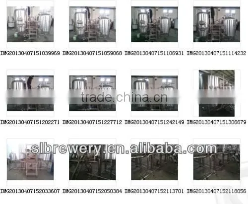 turnkey 600L mini beer brewing equipment
