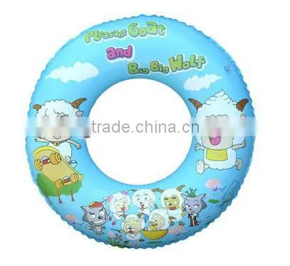 Inflatable adult swim ring with customize size and logo