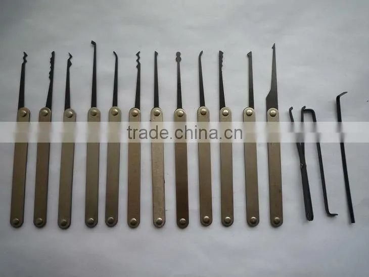 12 in 1 lock pick tools, House lock pick tools, locksmith
