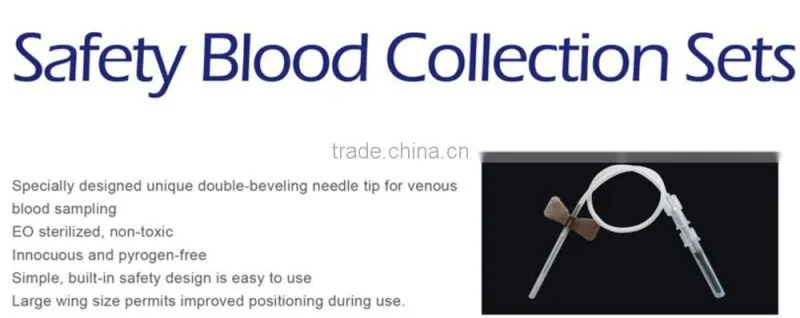 21g butterfly needle double-wing blood test needle