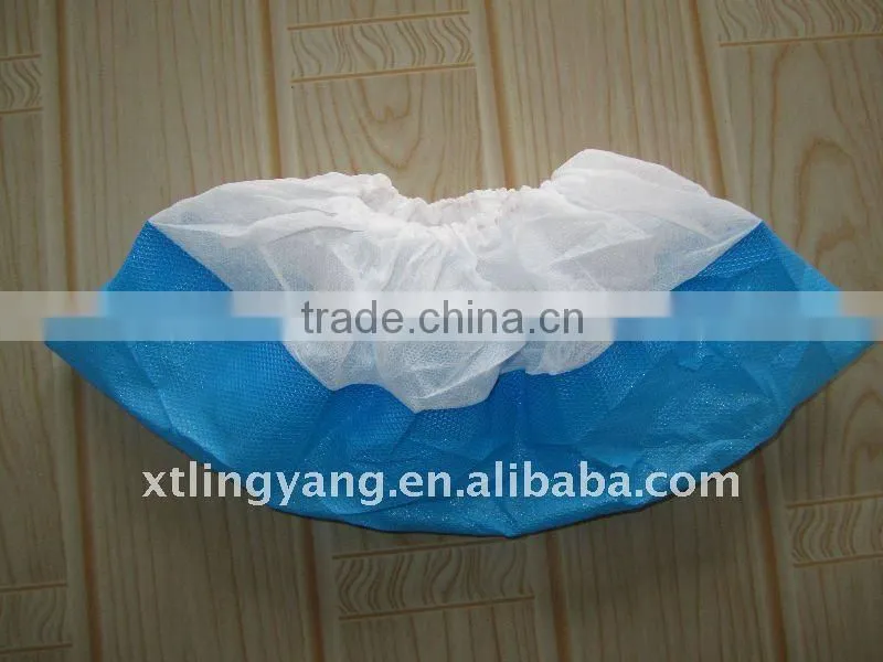 Disposable Surgical Shoe Cover PP+CPE Shoes Cover