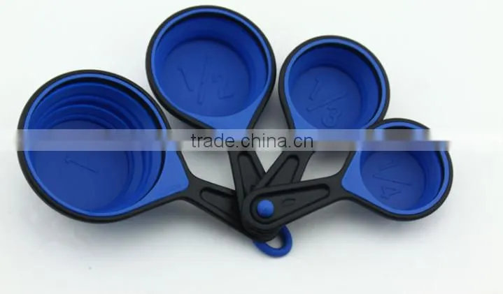 silicone meusuring cup different capacity FDA LFGB