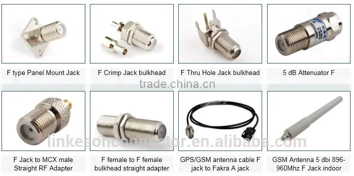 copper rg6 compression f connector