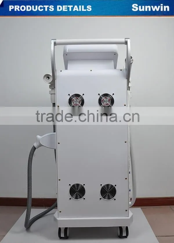SW-836E 3 in 1 two screen opt/shr RF nd yag Laser machine