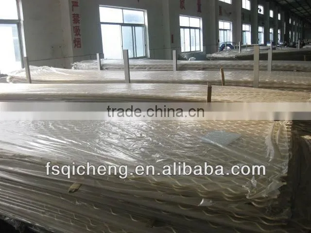 White Anti-theft Aluminium Window Grill 6mm