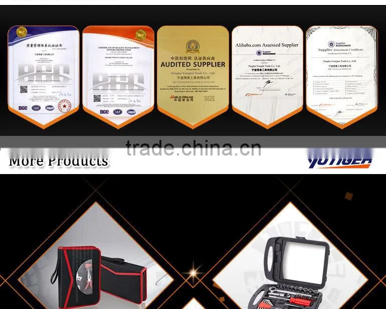 15Pcs Hardware Mechanical Tools Name Set with Transparent Case