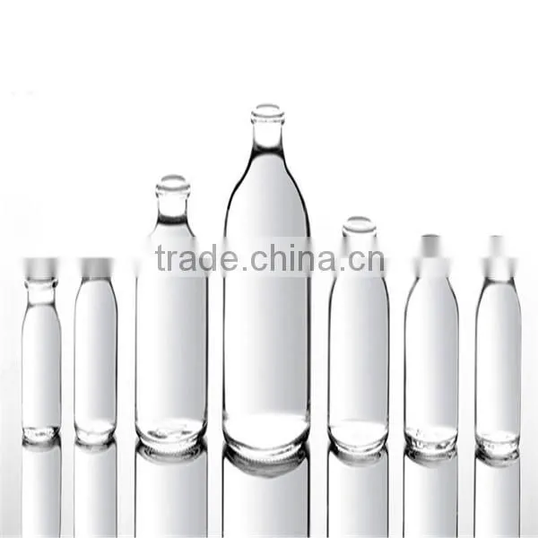 Clear Moulded Injection Glass Vials