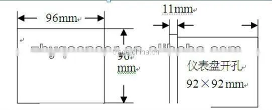 Temperature and pressure double indicator / alarm unit