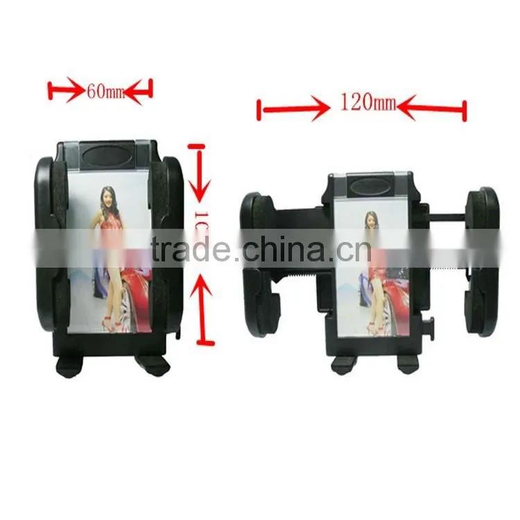 motorcycle rearview mirror mount for all mobile phone GPS PDA fully adjustable 360 degree rotate new arrival