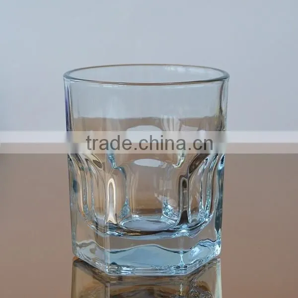 Long term supply whiskey glass cup with round mouth