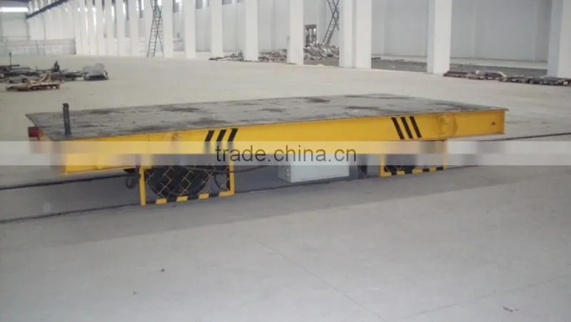 Factory railway flat car for transporting steel pipe