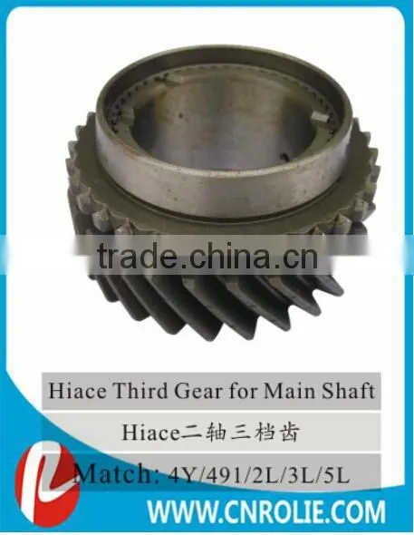 New design 4F90 gear-3rd 035H to Toyota hiace parts transmission counter shaft gear