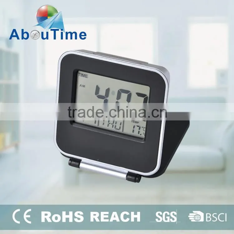 CE digital travel alarm clock
