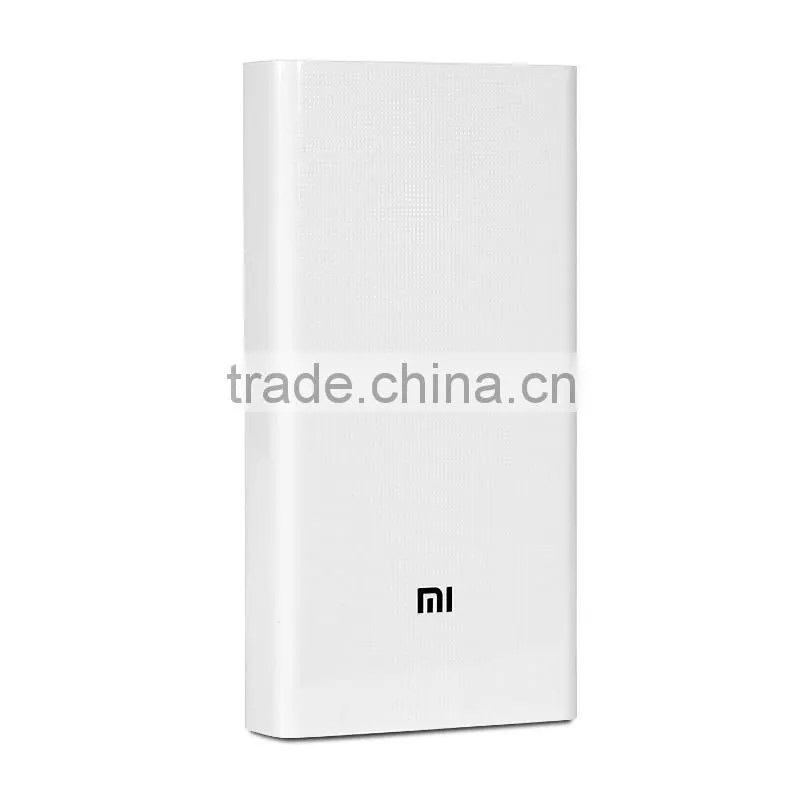 Original Xiaomi Power Bank 20000mAh Portable Charger Dual USB Mi External Battery Bank 20000 for Mobile Phones and Tablets