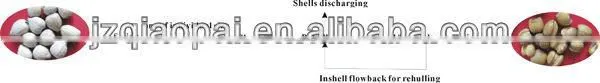 High efficient Job tears dehulling machine/ shelling machine