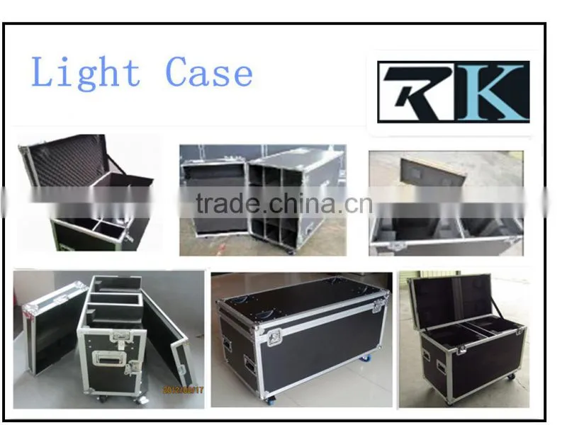 Wholesale price ! Battery powered led par lighting and moving head lighting flight case made in china