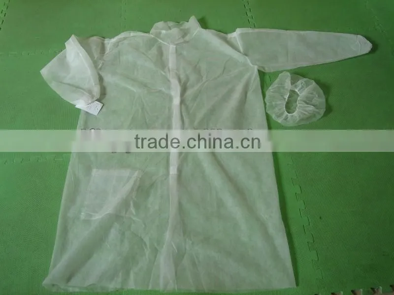 Lab protective disposable gown