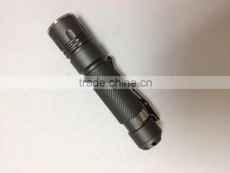 led mini flashlight 1AAA 120LM for camping/fishing /hiking