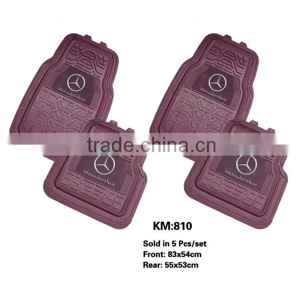 All Weather Extreme Heavy Duty Floor Mats Front & Rear Liner in Black