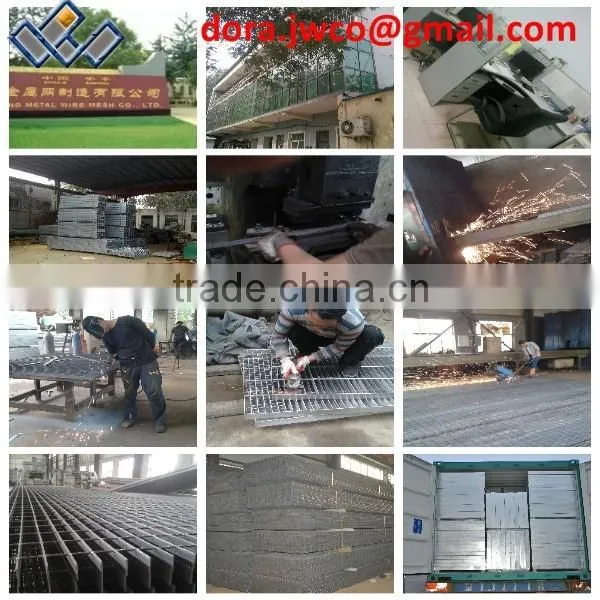 Hebei Jiuwang anti-skid steel grating 20years professional manufacturer