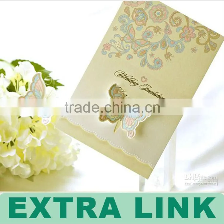 Alibaba Express Custom Logo Printed Handmade Greeting Card