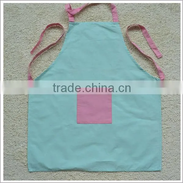 Twill Fabric One Pocket Bib for Adult