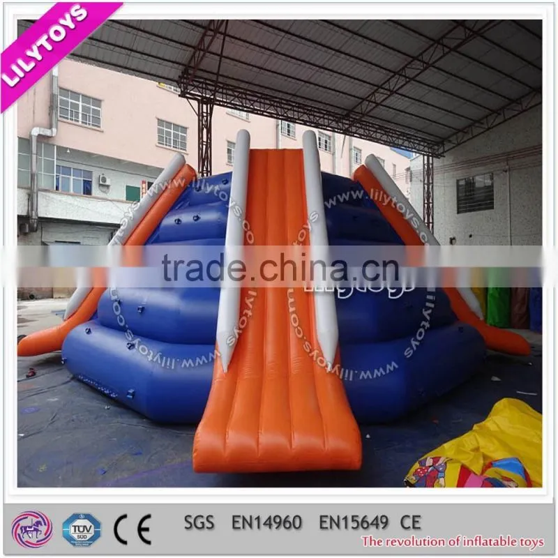 Mini Water Slide for aqua park, Inflatable Water Slide Toys for sea water park