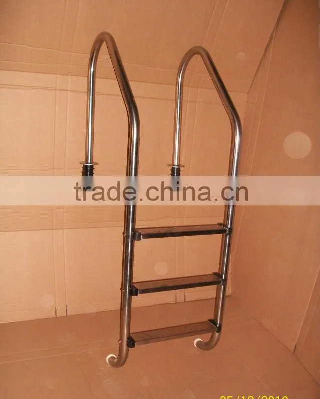 Manufacturer factory supply stainless steel 304# pool ladder
