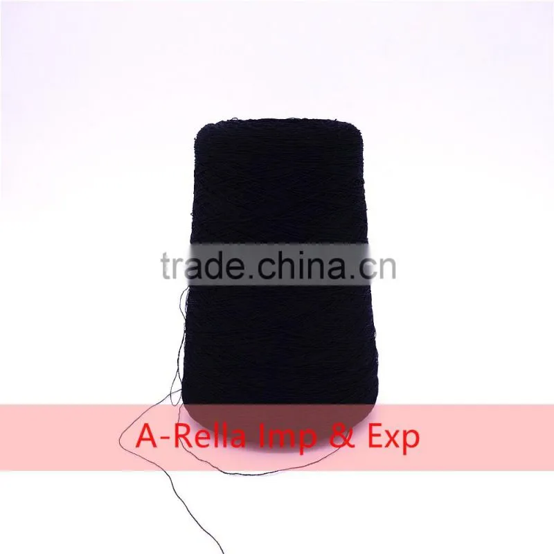 weaving yarn high quality low price , china supply viscose + polyester