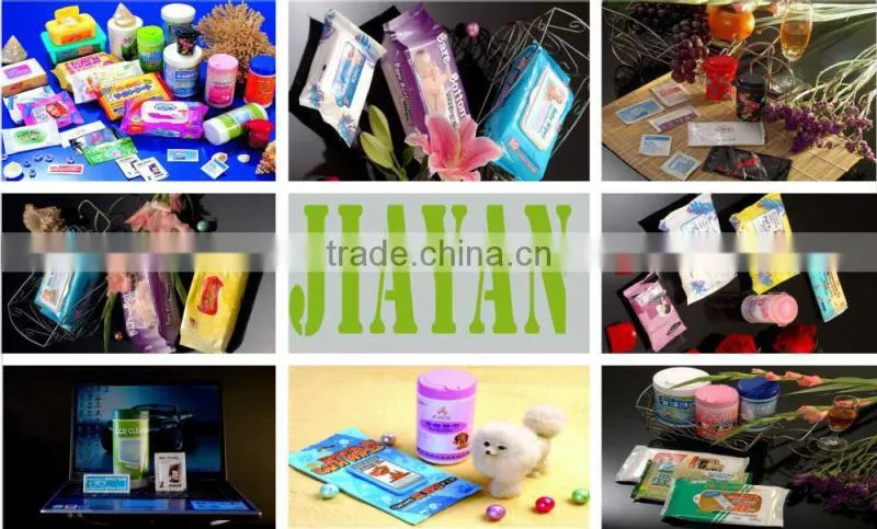 2016 hot selling high quality single packed cleaning use wet wipes